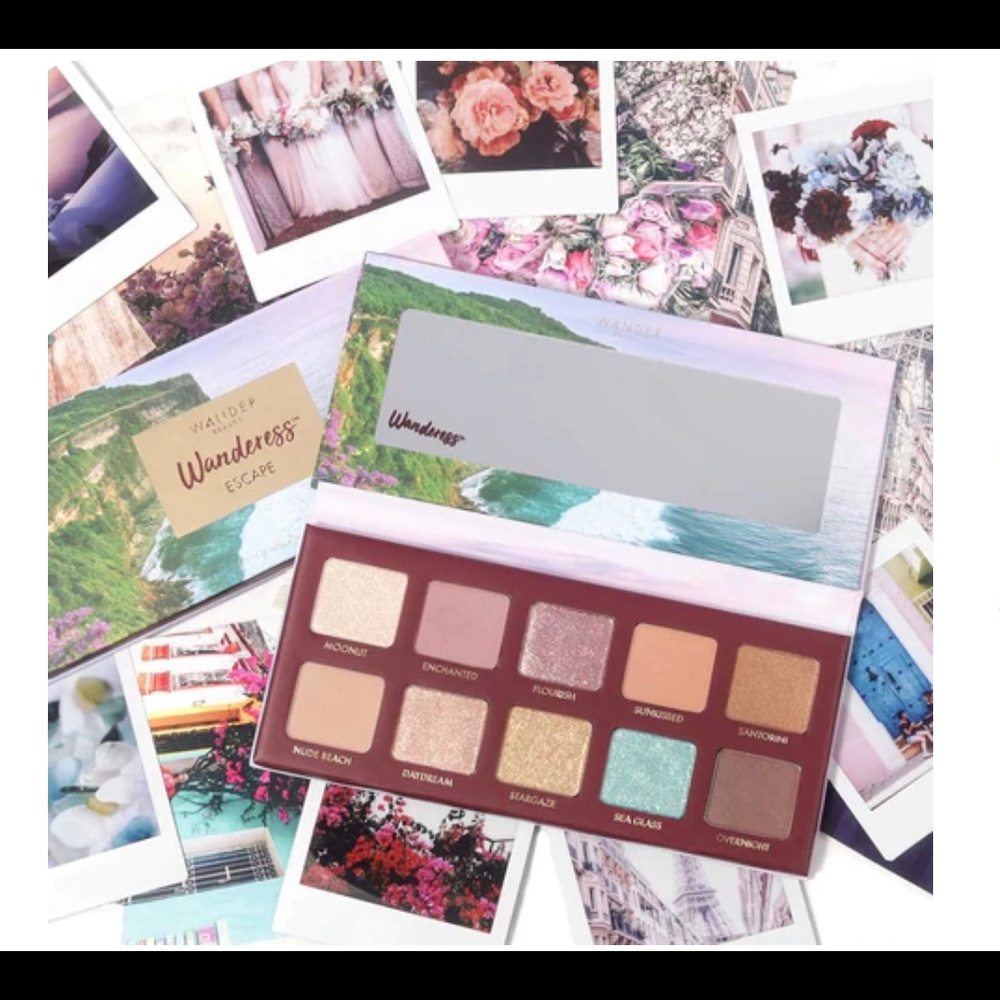 NIB Wander Beauty Wanderess Escape Eyeshadow Palette HP 3/7/2022
